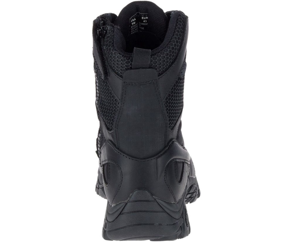 Botas Senhora - Merrell Moab 2 8\" Tactical Response Waterproof - Pretas - QCN086491